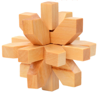 Puzzle de Bloqueo Kongming - Juguete Educativo de Bambú - Image 43