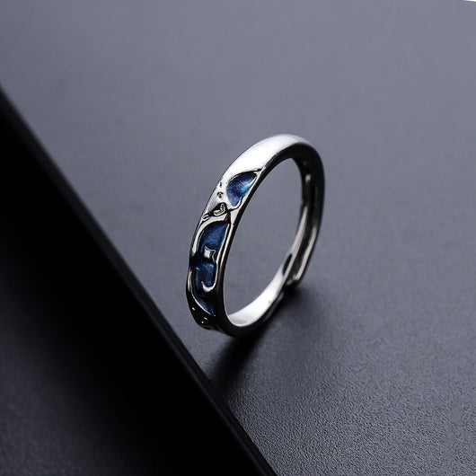 Anillo de Estrella para Hombre con Diseño Abierto de Lujo Exclusivo - Image 3