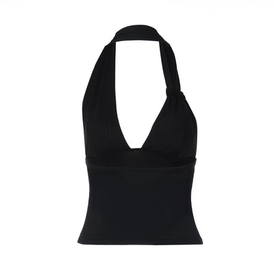 Camiseta Halter Calada Elegante para Mujer - Image 15