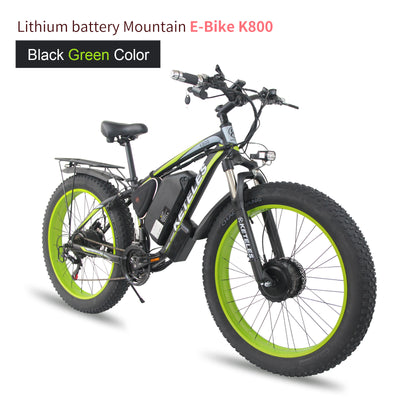 Bicicleta Eléctrica Dual Motor 21 Velocidades con Frenos de Aceite y Batería de Litio - Image 6