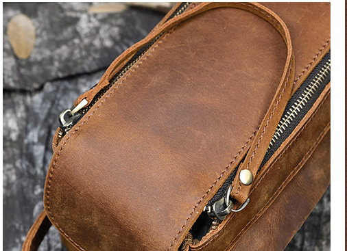 Bolsa de Aseo de Cuero Premium Grande para Mujer - Image 11