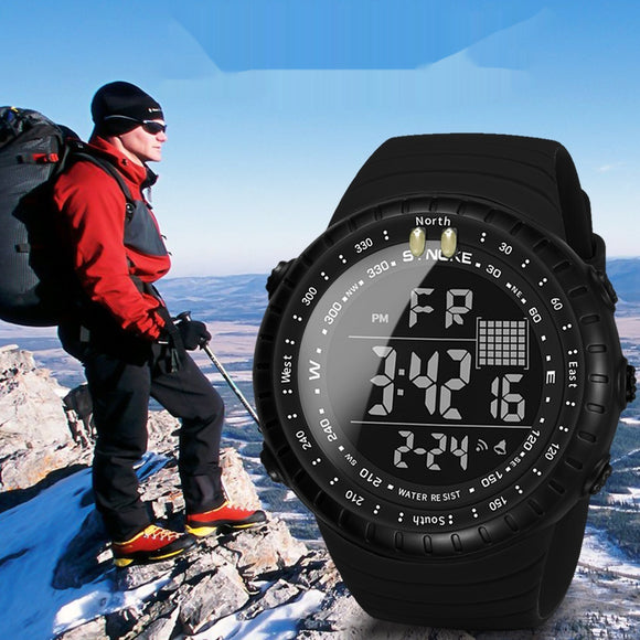 Reloj Deportivo Multifuncional Resistente al Agua para Hombre