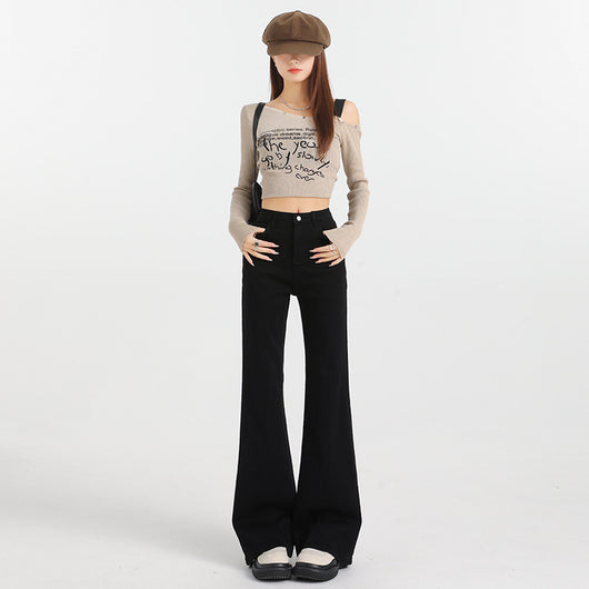 Pantalón Flare Elástico Slim Fit - Comodidad y Estilo - Image 7