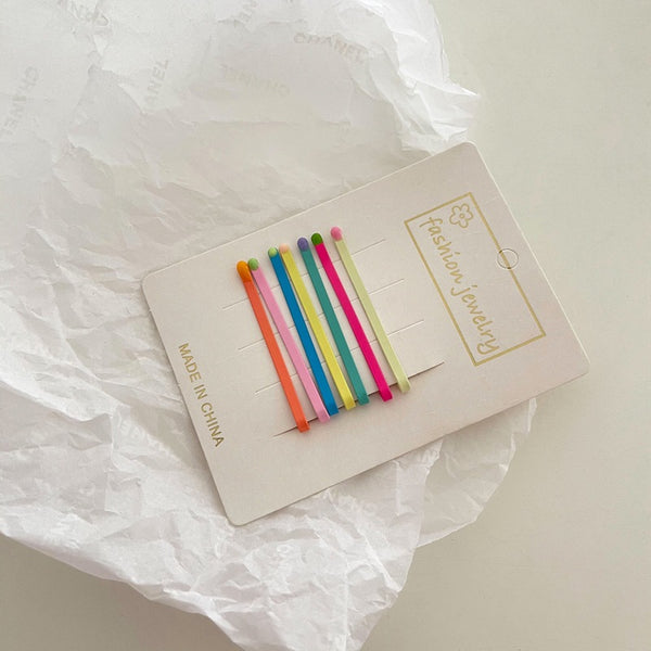 Pasador Minimalista Multicolor - Accesorio Versátil para Cualquier Ocasión - Image 4