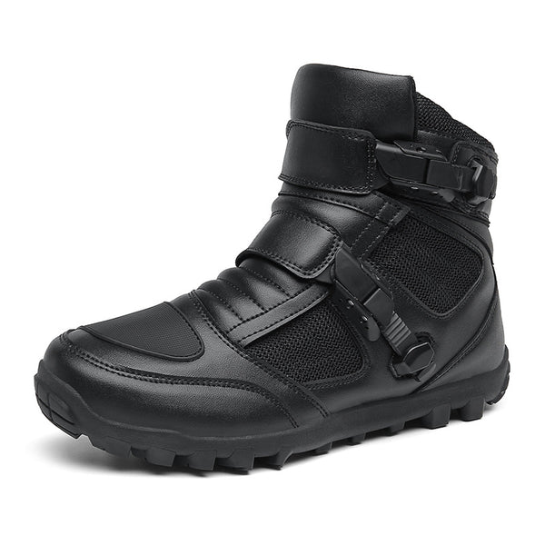 Botas de Motociclista para Hombre - Protección en Cuatro Estaciones