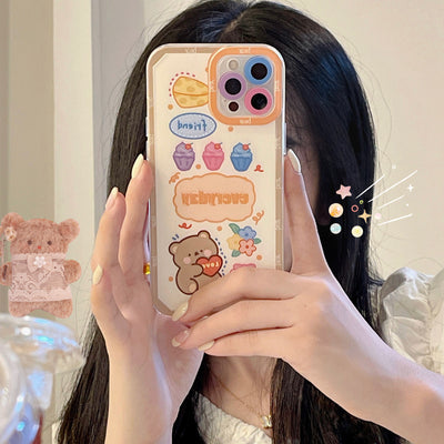 Funda Protectora Integral para Celular con Diseños de Animales Cartoon - Image 11