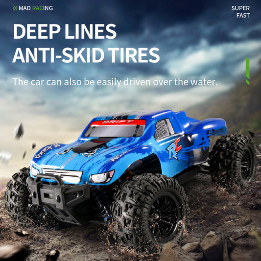 Camioneta RC 4x4 de Tracción Total con Control Remoto de Alta Velocidad