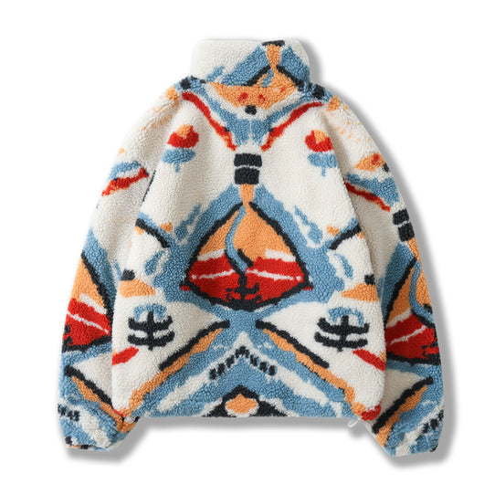 Chaqueta Acolchada Cuello Alto Unisex - Diseño Moderno para Parejas - Image 3