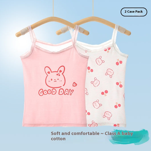 Camiseta Tirantes de Algodón para Niñas - Talla Grande - Image 8