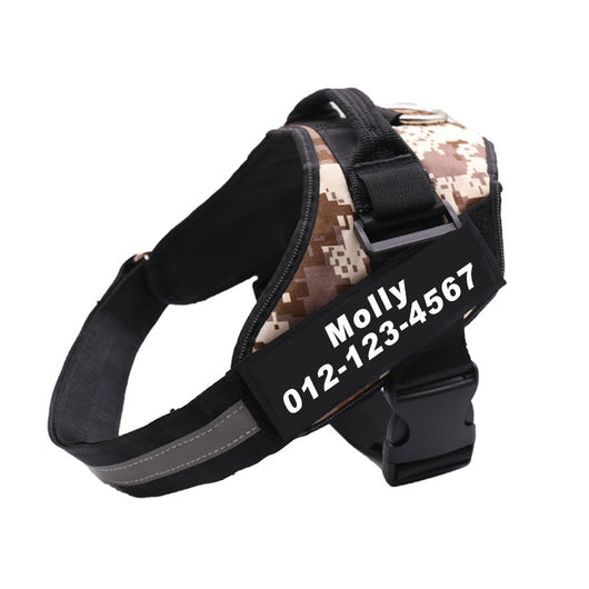 Arnés Personalizado para Perros Sin Tirón Reflectante Respirable Ajustable - Image 10