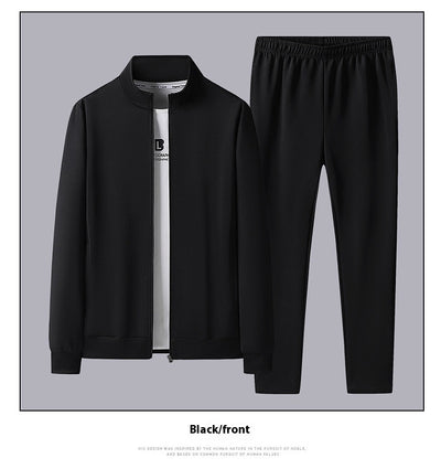 Conjunto de Cardigan y Pantalón para Hombre Adulto Mayor - Image 15