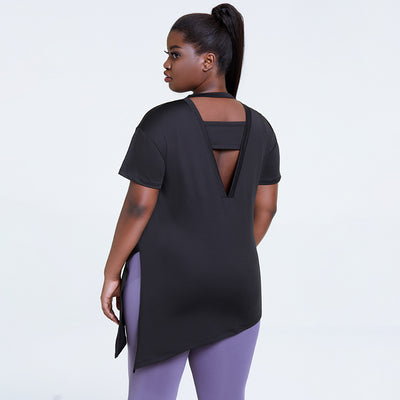 Ropa Deportiva Suelta Secado Rápido Mujer Yoga Tallas Grandes - Image 5