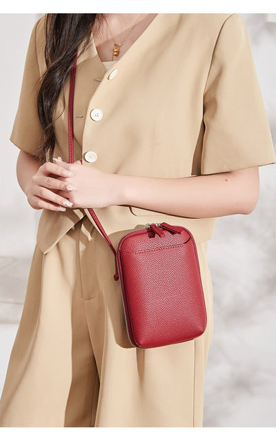 Bolso Bandolera Vertical para Mujer - Diseño Minimalista y Versátil - Image 18
