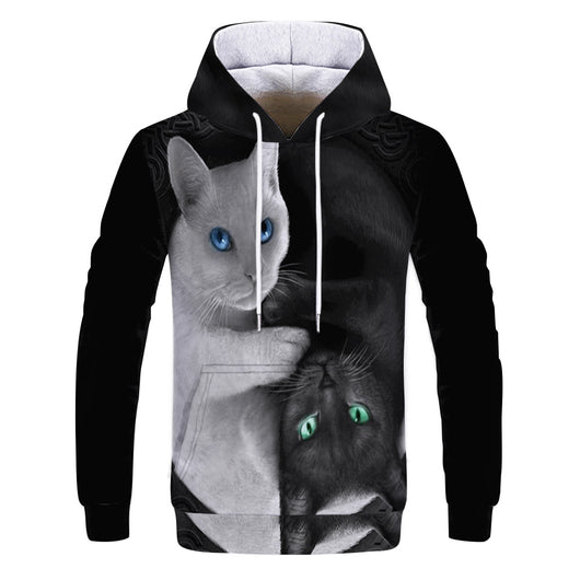 Sudadera Hoodie Impresión 3D Digital para Hombre - Diseño Trendy - Image 4