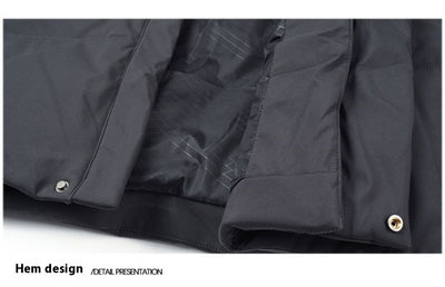 Chaqueta Acolchada de Pato con Gorro Desmontable - Abrigo Cálido Hombre - Image 18