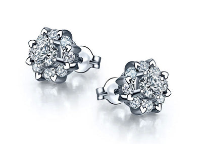 Aretes de Flores Coreanos para Mujer - Image 5