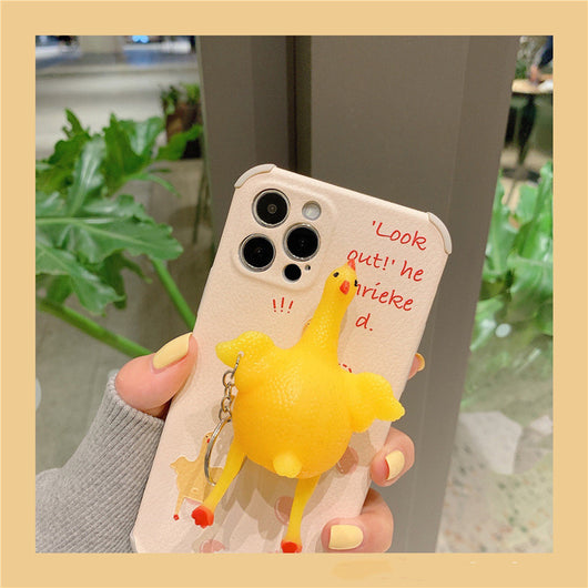 Funda para Celular con Diseño 3D de Pollito Ponedor - Image 10