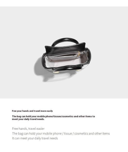Bolso Cuadrado Metálico Compacto - Bandolera para Estudiantes - Image 12