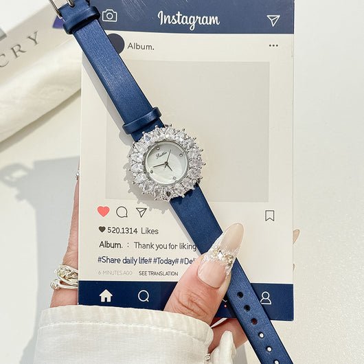 Reloj de Lujo Asequible para Mujer con Diamantes - Image 4