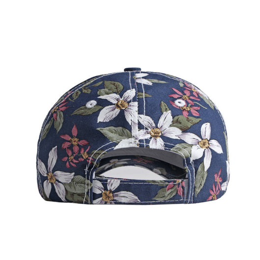 Gorra Floral Retro Coreana para Mujer con Protección Solar - Image 9