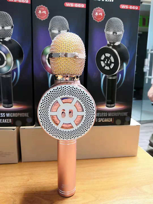 Micrófono Inalámbrico Bluetooth para Karaoke con Altavoz Integrado - Image 8