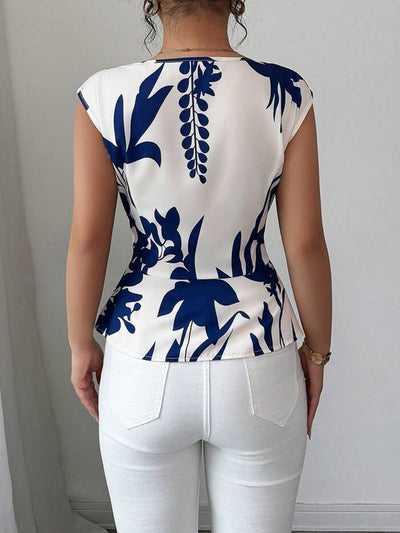 Blusa Fresca sin Mangas con Cuello Cuadrado para Mujer - Image 16