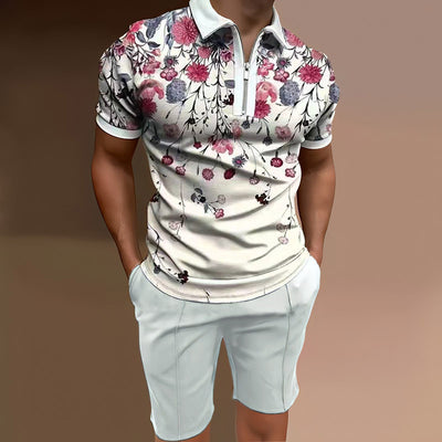 Conjunto Deportivo Estampado para Hombre - Playera y Shorts - Image 16