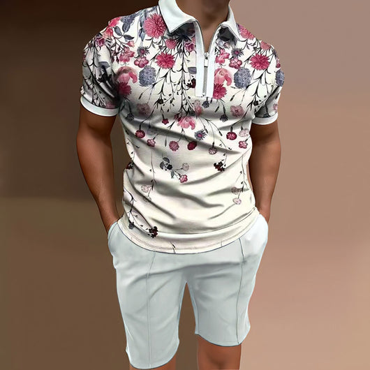Conjunto Deportivo Estampado para Hombre - Playera y Shorts - Image 16