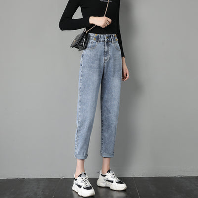 Jeans Harlan para Mujer - Cintura Alta Suelta y Moderna - Image 9