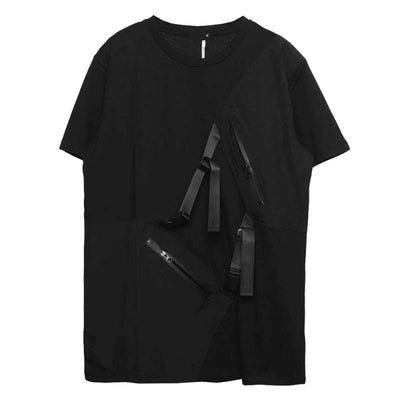 Camiseta Oversize Tide con Cierre - Estilo BF Moderno y Desenfadado - Image 3