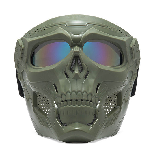 Gafas de Motociclismo Antiaire con Diseño Calavera Unisex - Image 11