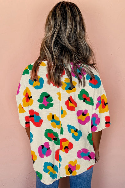 Blusa Colorblock de Manga Corta - Image 15