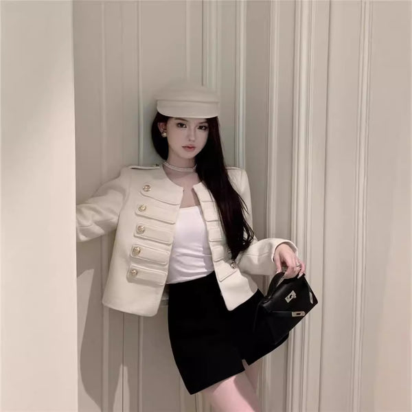 Chaqueta Versátil Corta para Mujer Petite - Primavera Temprana