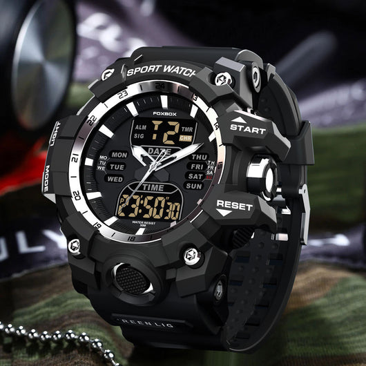 Reloj Deportivo Inteligente Luminoso Resistente al Agua con Doble Pantalla - Image 15