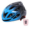 Black and Blue Rear Light, Adjustable from 52 to 62 cm