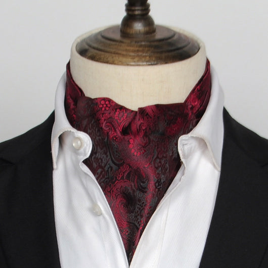 Camisa de Seda Estilo Vintage Británico con Pañuelo - Image 20