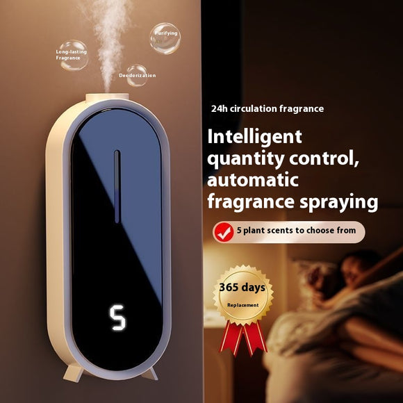 Dispensador Automático de Aroma para Baño - Desodorante Ambiental de Larga Duración