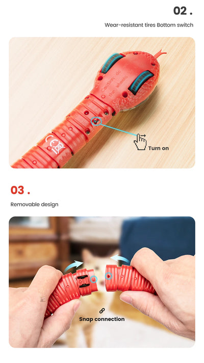 Serpiente Interactiva con Inducción Eléctrica - Juguete Inteligente - Image 13