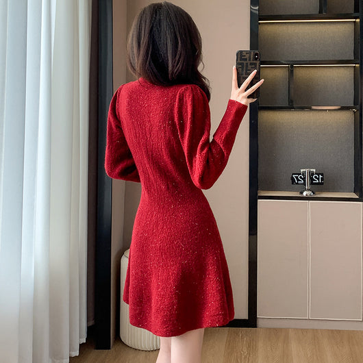 Vestido Elegante Ajustado para Fiestas de Fin de Año - Image 3