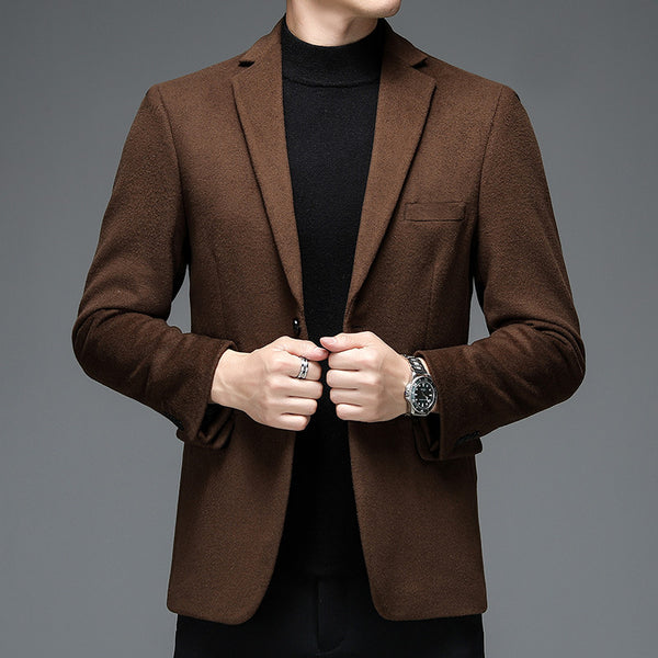 Traje de Lana Casual para Hombre - Otoño e Invierno