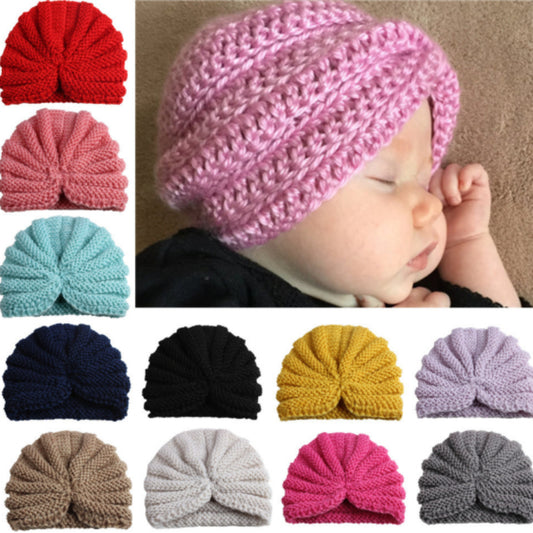 Gorro de Lana Indio de Color Sólido