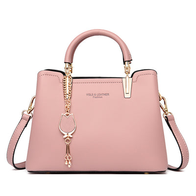 Bolsa Mensajera de Hombro con Textura para Mujer - Image 3