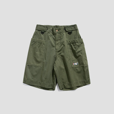 Pantalones Cortos de Algodón Casual Cinco Bolsillos para Hombre - Image 4