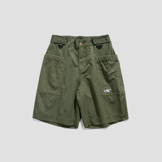 Pantalones Cortos de Algodón Casual Cinco Bolsillos para Hombre - Image 4