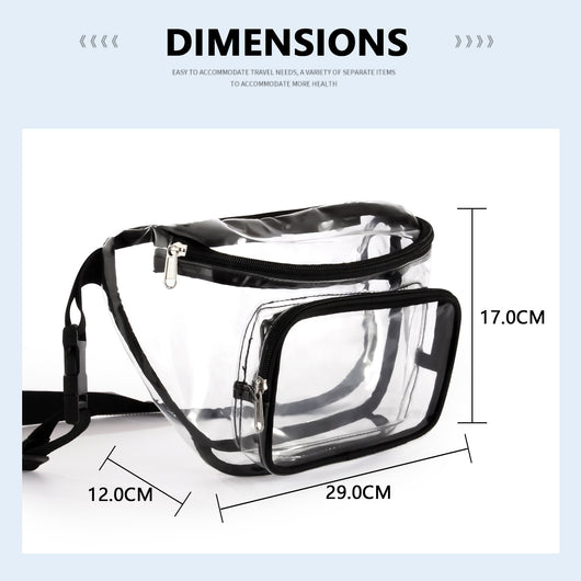 Riñonera Transparente PVC para Deportes y Actividades Outdoor - Image 24