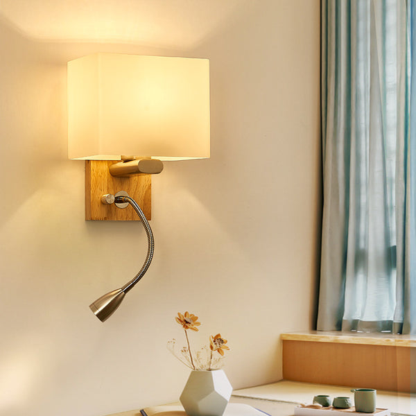 Luces LED para Cabecera de Cama - Diseño Moderno en Madera para Hoteles y Dormitorios