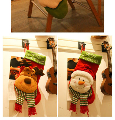 Medias Navideñas Decorativas - Juego de Tamaños Grande, Mediano y Pequeño - Image 61