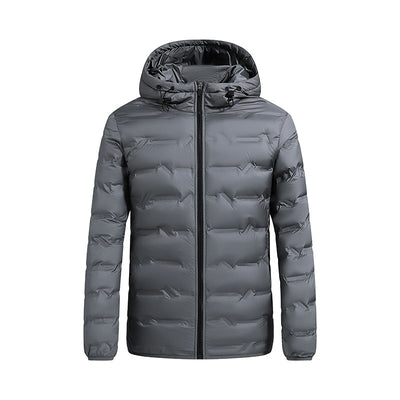 Chaqueta Acolchada de Plumón para Parejas - Abrigo Térmico y Cálido - Image 9