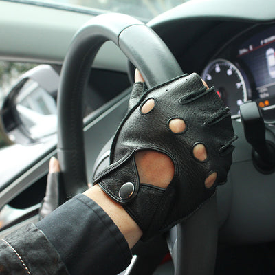 Guantes Hueco de Cuero PU - Elegancia y Comodidad - Image 13