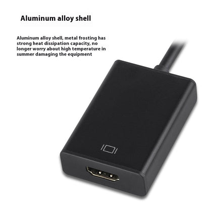 Adaptador VGA a HDMI con Audio y Alimentación - Conexión 1080p Plug and Play - Image 15